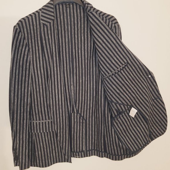 Blue Striped Blazer - Picture 6 of 6